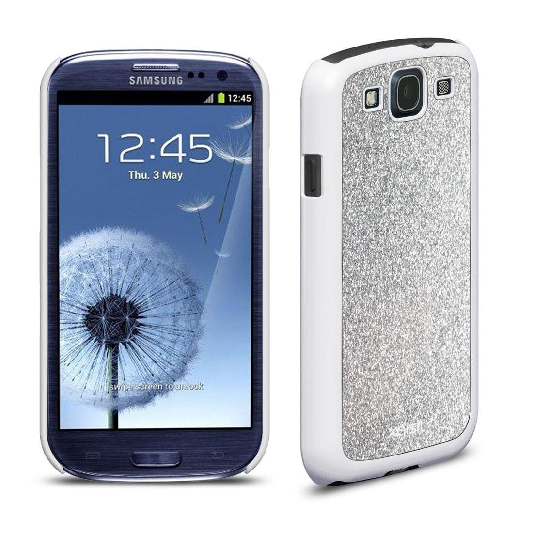 Xqisit iPlate Glamor Skal till Samsung Galaxy S3 (Vit) | 2353 | AlltMobil