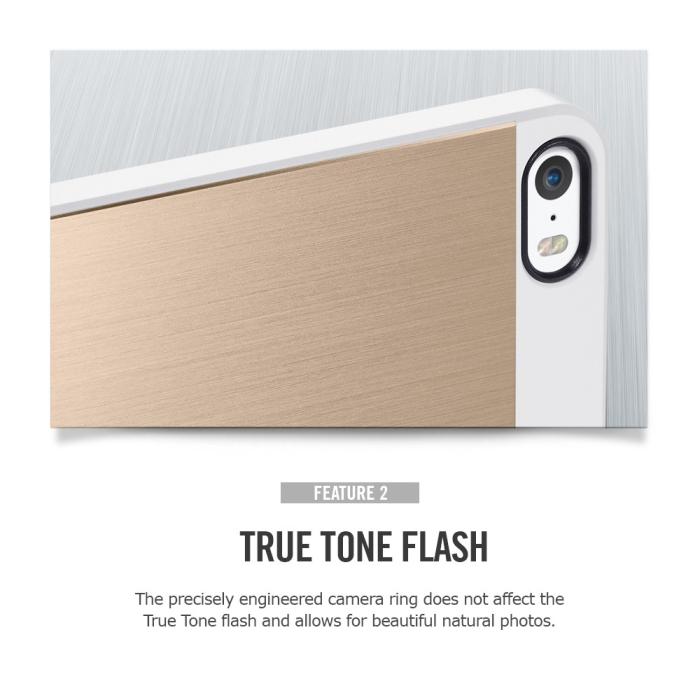 UTGATT1 - SPIGEN Case Saturn Skal till Apple iPhone 5/5S/SE (Metal Mint)