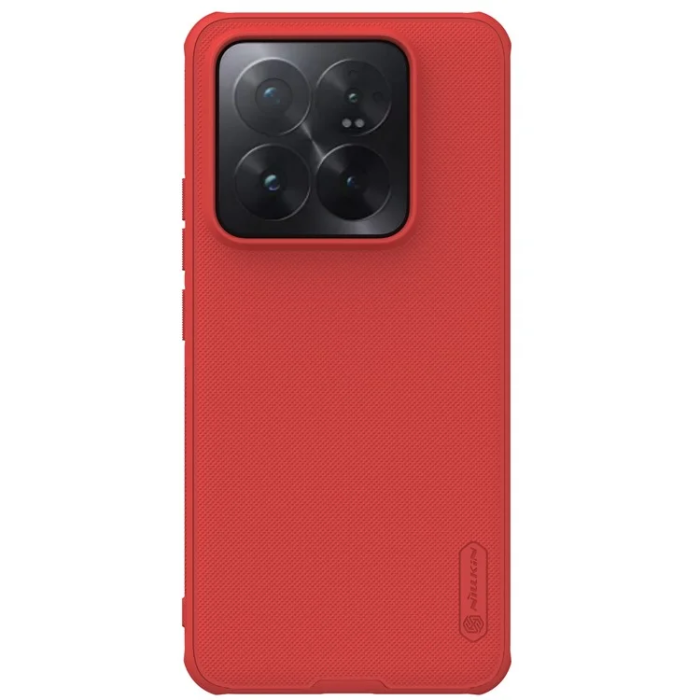 Nillkin - Nillkin Xiaomi 14 Pro Mobilskal Super Frosted Shield Pro - Röd