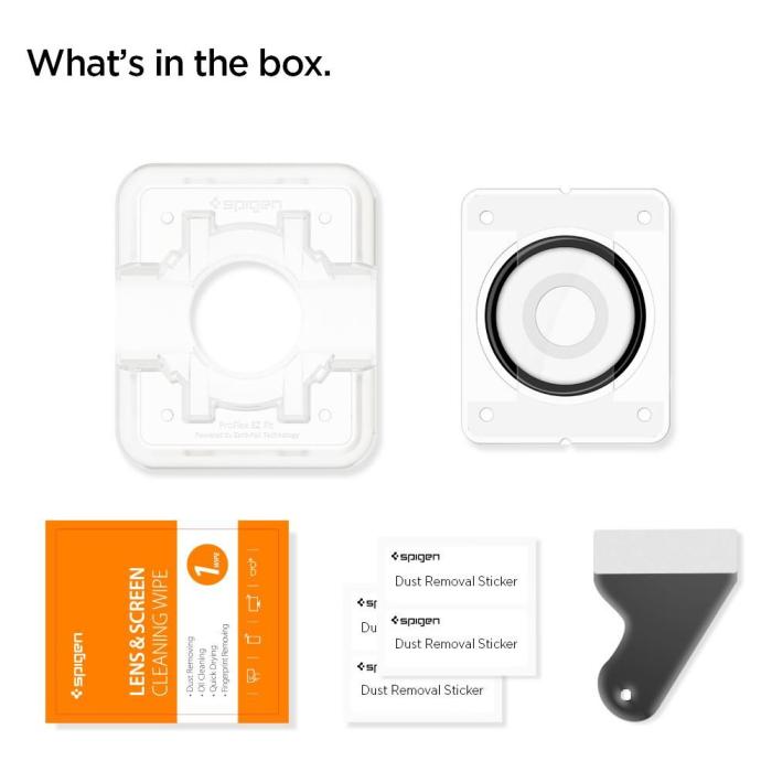 UTGATT5 - SPIGEN Hybridglas Proflex ”Ez Fit” Galaxy Watch Active 2 44Mm