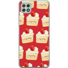 iSecrets - Mobilskal till Samsung Galaxy A22 5G med Tårta