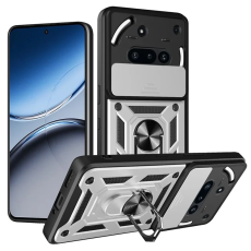 A-One Brand - Nothing Phone (3a) Mobilskal Slide Kamera Kickstand - Grå