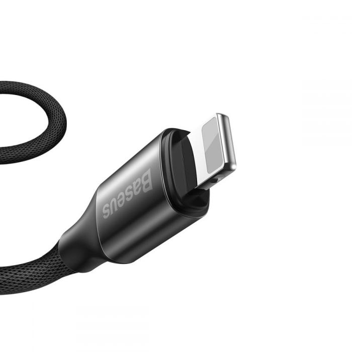 UTGATT5 - BASEUS Yiven Type-C Med Lightning Kabel 200 cm Svart