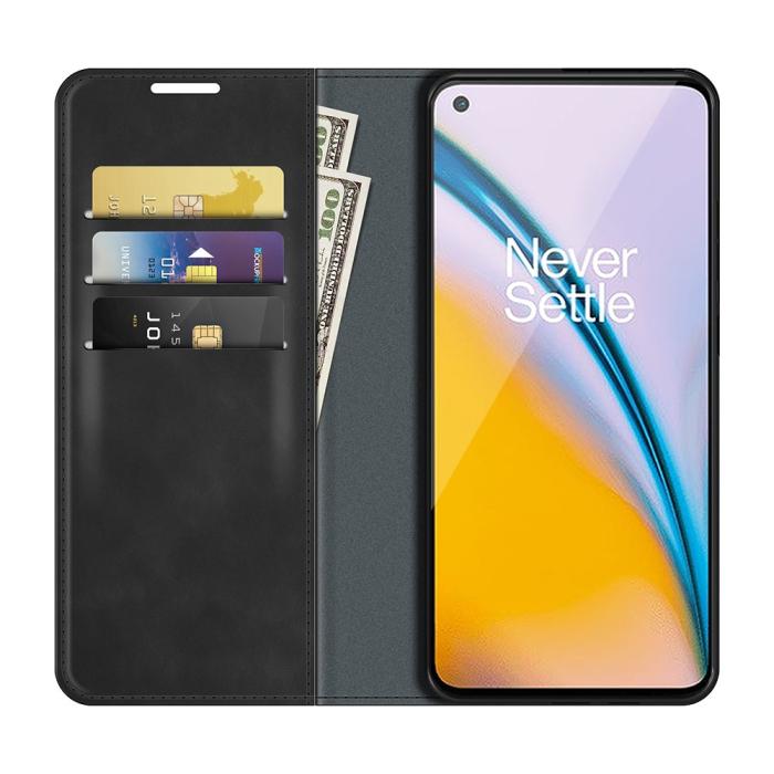OEM - Flipfodral OnePlus Nord 2 5G - Svart