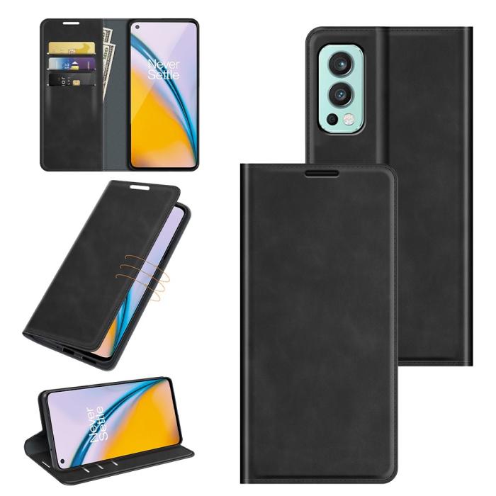 OEM - Flipfodral OnePlus Nord 2 5G - Svart