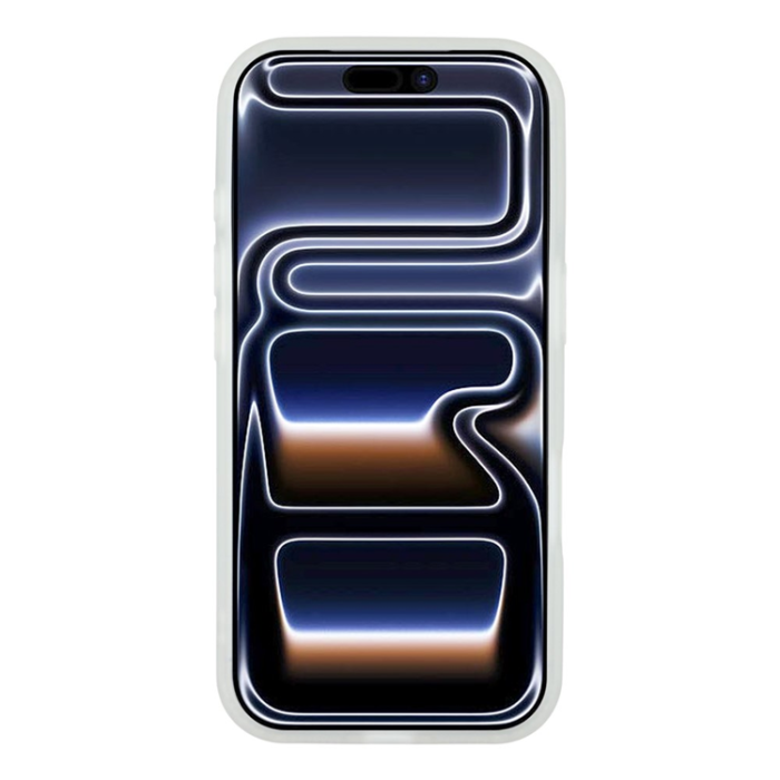 A-One Brand - iPhone 17 Pro Mobilskal MagSafe Lins Kickstand - Transparent Vit