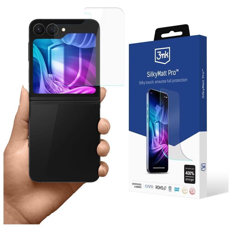 3MK Galaxy Z Flip 7 FE/Z Flip 6 Plastfilm Skärmskydd Silky Matt Pro | 5468 | AlltMobil