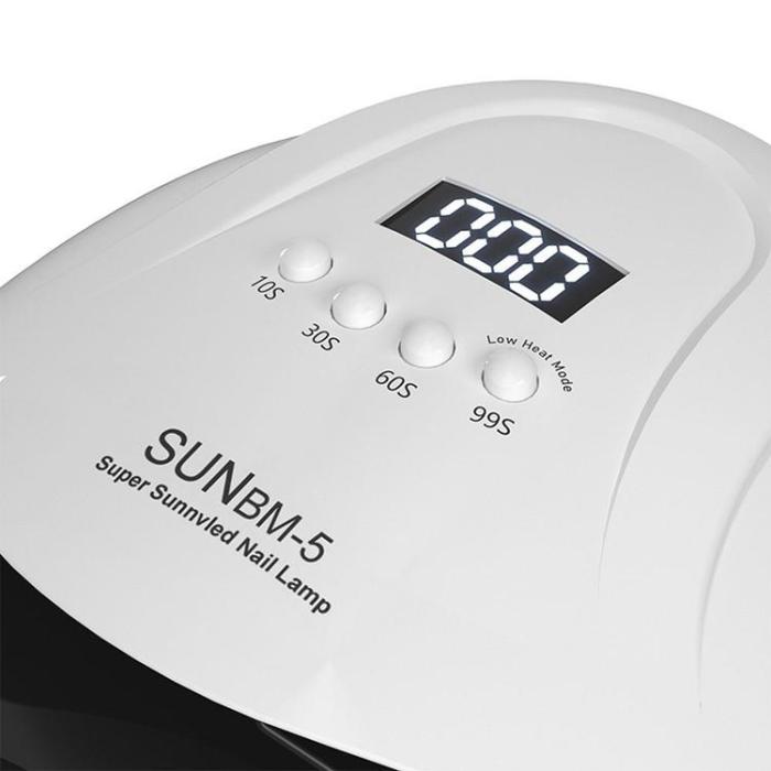OEM - Nageltorklampor UV LED 66 Lampor 180W - Vit
