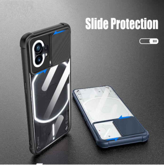 Rzants - Rzants Nothing Phone 1 Skal Camshield TPU - Svart