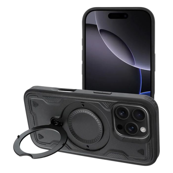 OEM - iPhone 12/13 Pro Max Mobilskal Frost Armor - Svart