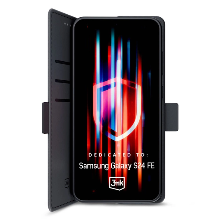 3MK Galaxy S24 FE Plånboksfodral - Svart | 2353 | AlltMobil
