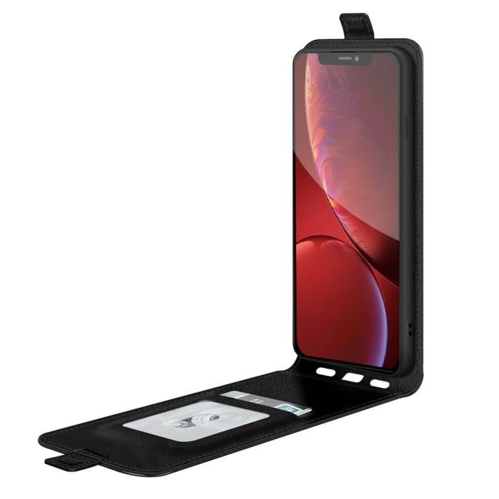 OEM - Flipfodral med kortplats till iPhone 13 Pro Max - Brun