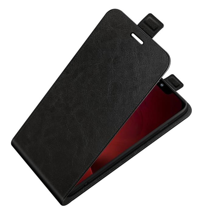 OEM - Flipfodral med kortplats till iPhone 13 Pro Max - Svart