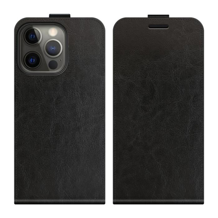 OEM - Flipfodral med kortplats till iPhone 13 Pro Max - Svart