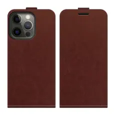 OEM - Flipfodral med kortplats till iPhone 13 Pro Max - Brun
