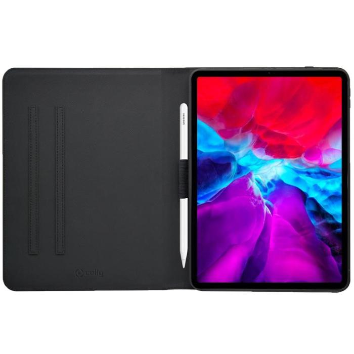 Celly - CELLY Galaxy Tab S7 FE/S7 Plus/S8 Plus Fodral Bookband - Svart
