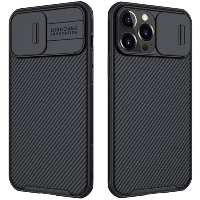 UTGATT - Nillkin iPhone 14 Pro Max Skal Magsafe Camshield Pro - Svart