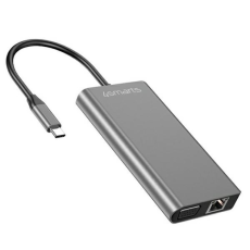 4smarts - 4smarts Hub Adapter 8in1 - Grå