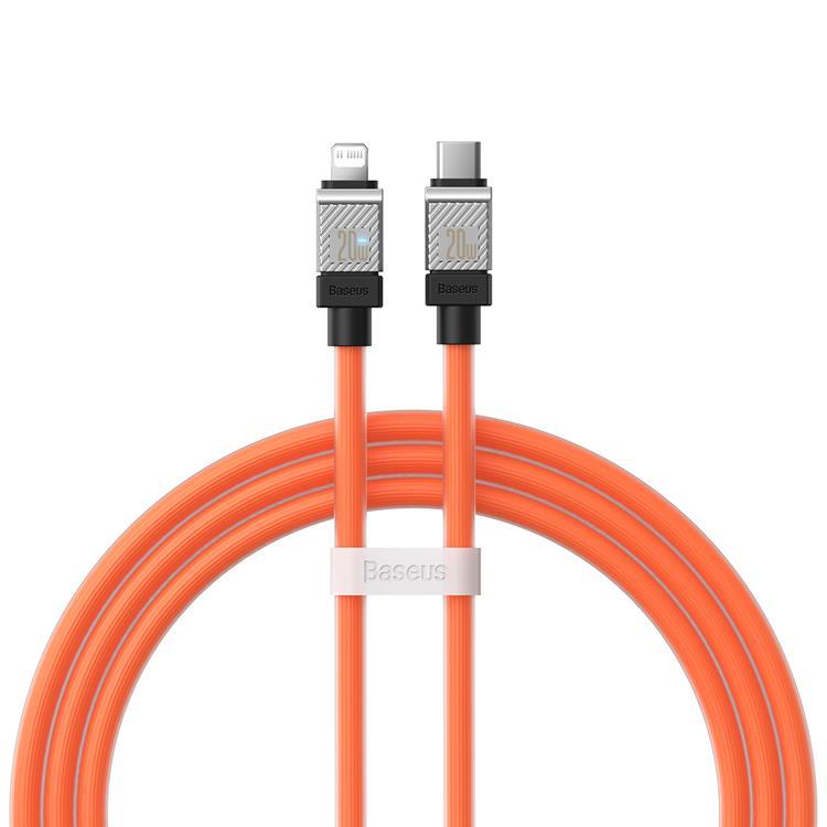 Baseus USB-C till Lightning kabel 20W 1m CoolPlay - Orange | 3541 | AlltMobil