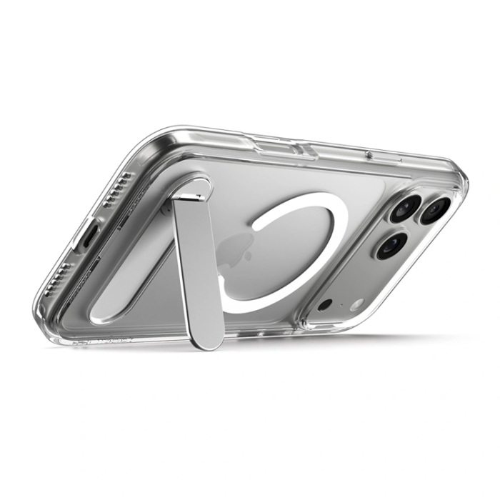 Spigen - Spigen iPhone 17 Pro Mobilskal Magsafe Ultra Hybrid - Clear/Vit