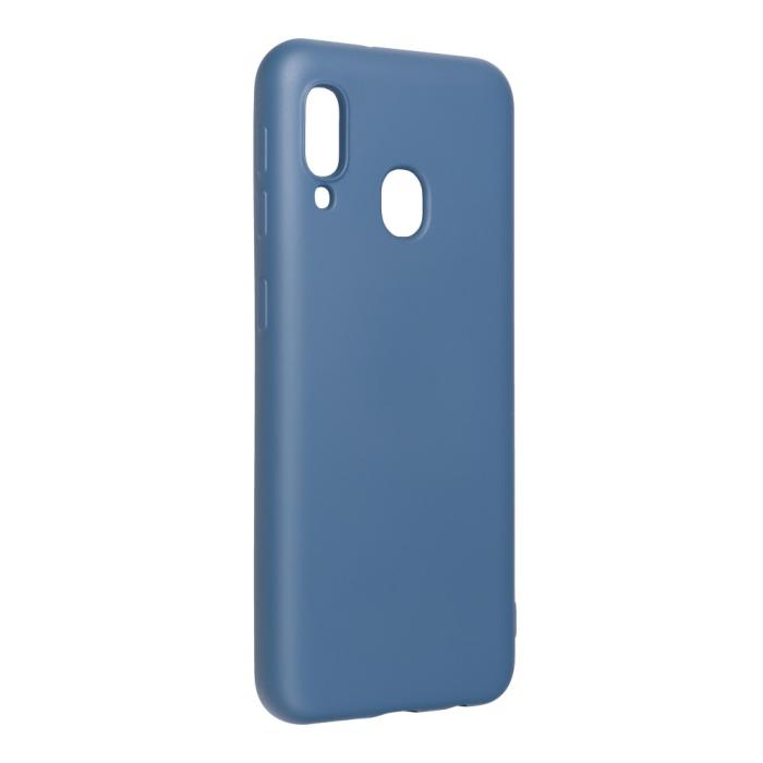 Forcell - Forcell Silikon LITE Skal till Samsung Galaxy A20E Blå