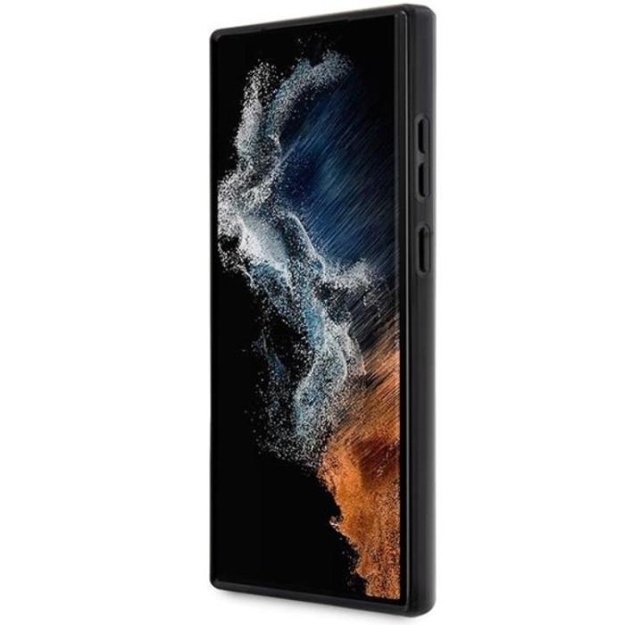 Guess - Guess Galaxy S23 Ultra Mobilskal Marble - Svart
