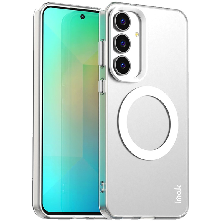 IMAK Galaxy S25 FE Mobilskal MagSafe Godisfärg Anti Drop - Vit | 2353 | AlltMobil