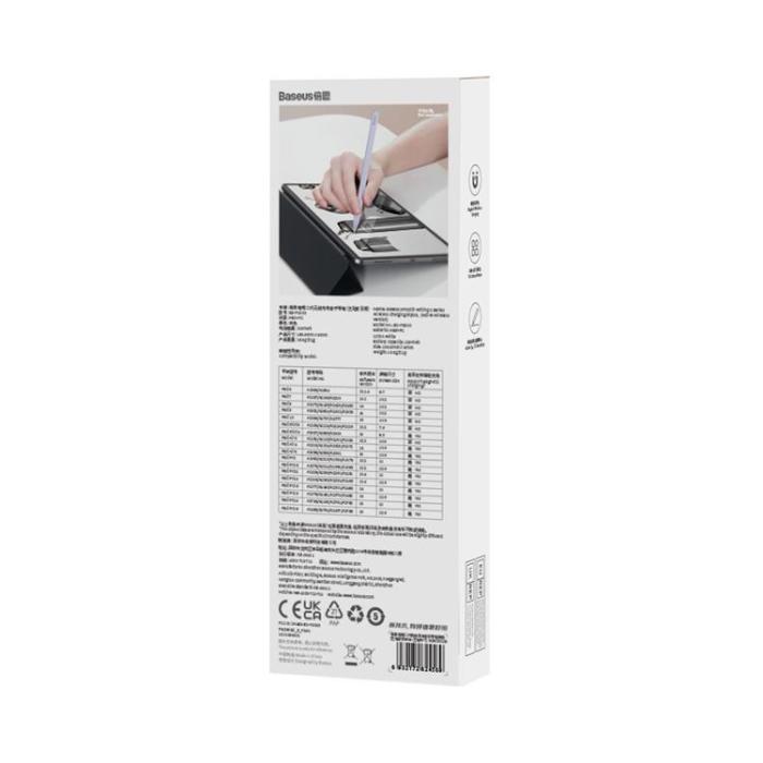 BASEUS - Baseus Smooth Active iPad Stylus Penna - Lila