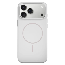 A-One Brand - iPhone 17 Pro Mobilskal Magsafe Liquid Silikon - Vit