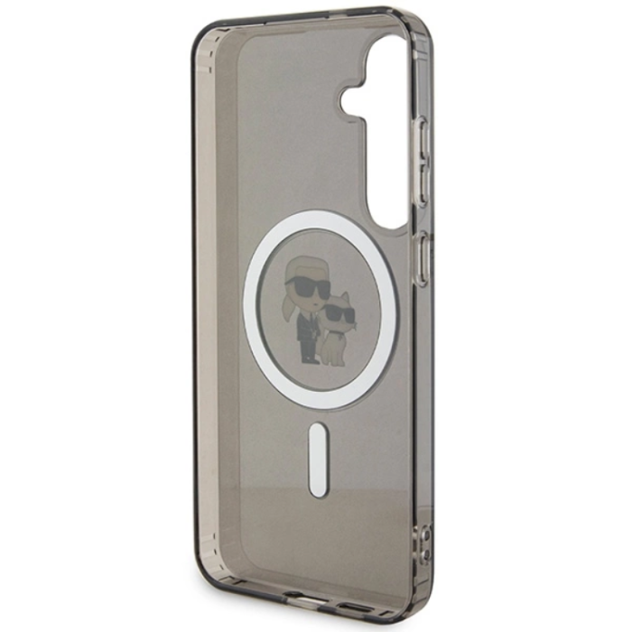KARL LAGERFELD - Karl Lagerfeld Galaxy S24 Mobilskal Magsafe IML Choupette - Svart