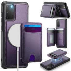 OEM - JEEHOOD Mobilskal till Samsung Galaxy S20 5G Konstl&auml;der - Lila