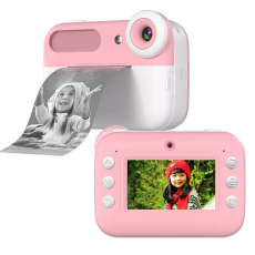 OEM - Barn kamera 3" Skärm 48MP med Termisk Skrivare Q7 - Rosa