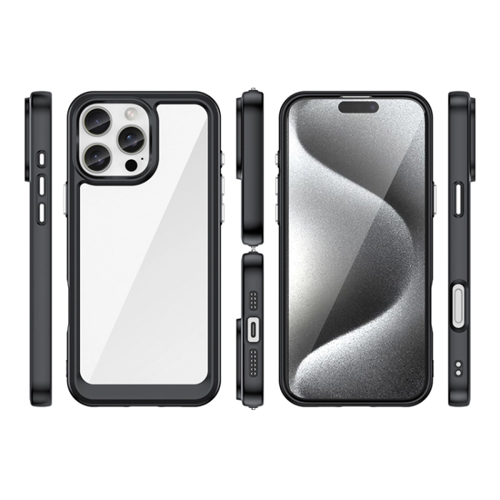 OEM - iPhone 16 Pro Max Mobilskal Outer Space - Svart