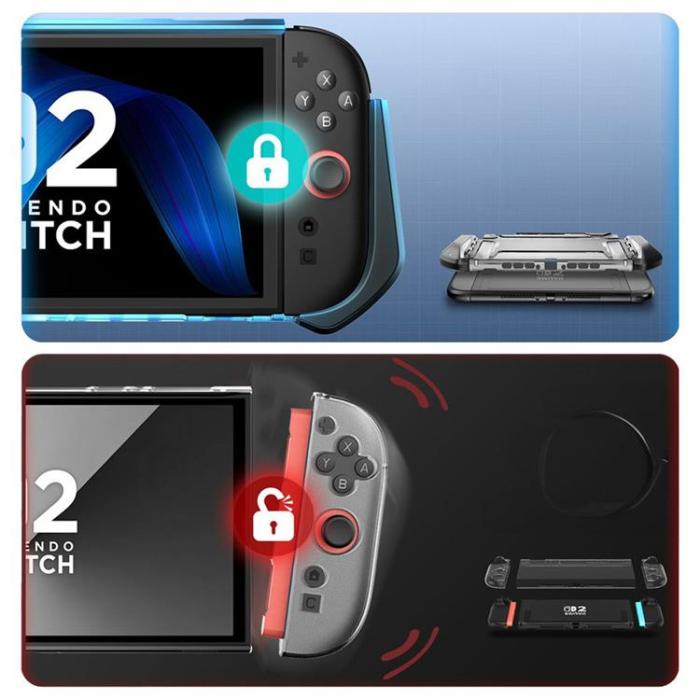 SupCase - SupCase Nintendo Switch 2 Skal UB Pro - Svart