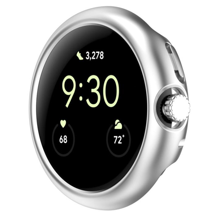 OEM - Google Pixel Watch 1/2 (41mm) Skal Anti-Scratch - Silver