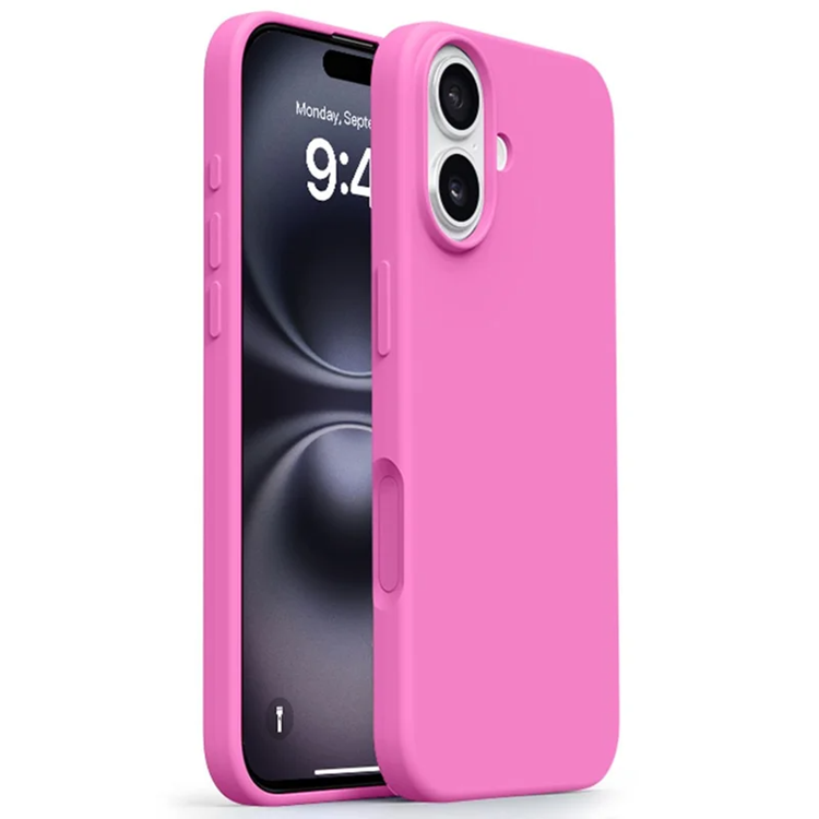 Mobilskal till iPhone 16 MagSafe Ultra Thin Silikon (Rose Rosa) | 2353 | AlltMobil