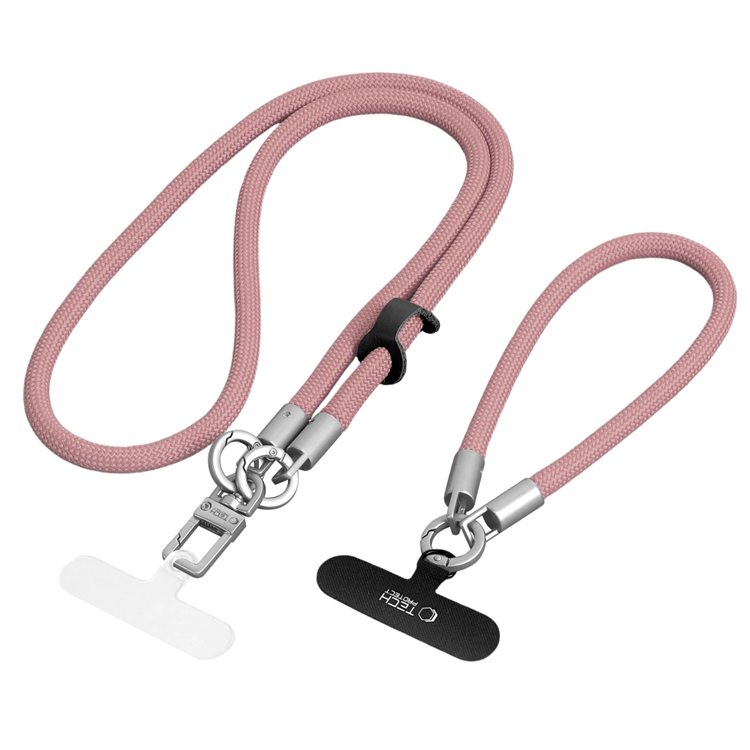 Tech-Protect Mobilrem Crossbody C10S - Rose/Titanium
