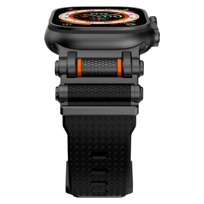 Boom of Sweden - Apple Watch Ultra (49mm) Armband Rotation Axis Silikon - Svart