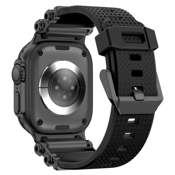 Boom of Sweden - Apple Watch Ultra (49mm) Armband Rotation Axis Silikon - Svart