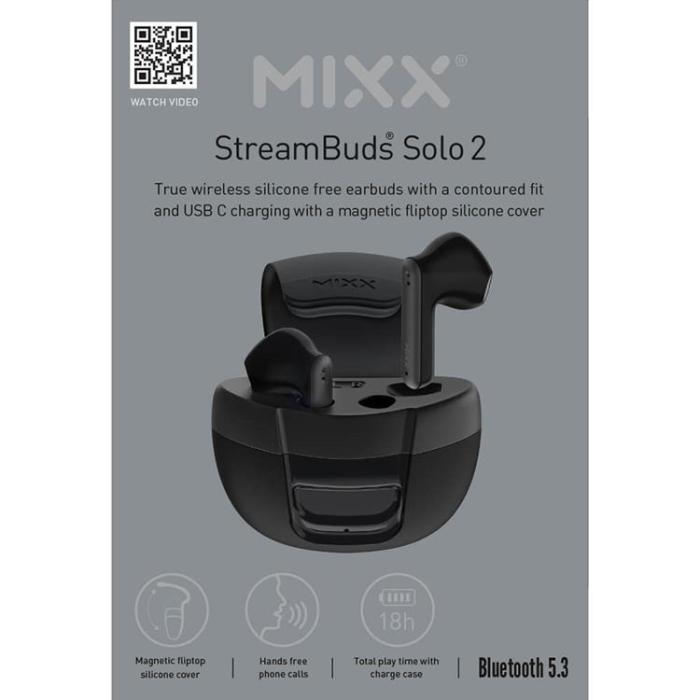MIXX - MIXX In-Ear Hörlur Solo 2 TWS - Svart