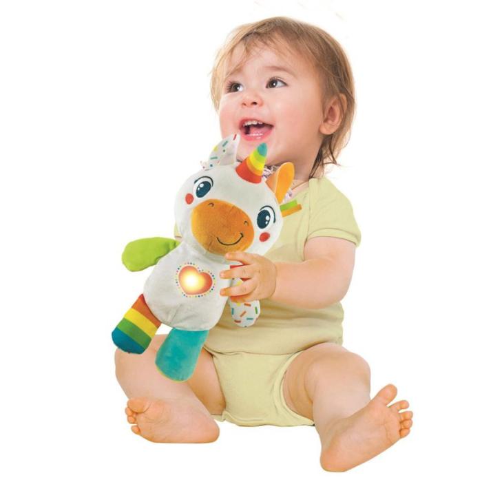 CLEMENTONI - CLEMENTONI Plush Baby Unicorn