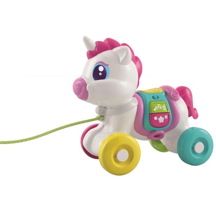 CLEMENTONI - CLEMENTONI Pull Along Unicorn