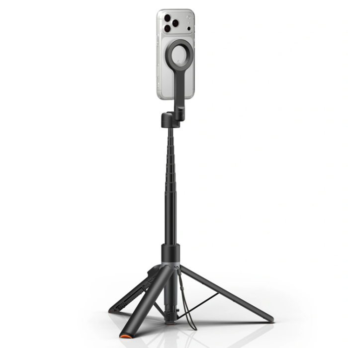 Spigen - Spigen Selfiestick Bluetooth Tripod S582W - Svart