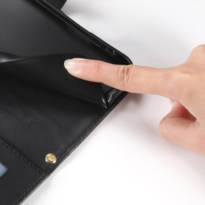 OEM - Plånboksfodral för Samsung Galaxy S26 Plus Konstläder Stativ - Svart