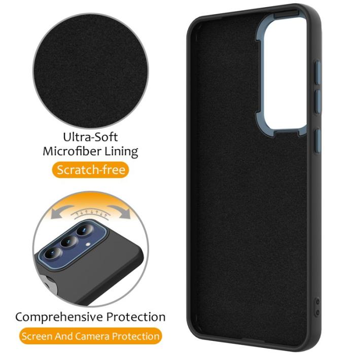 OEM - Mobilskal för Samsung Galaxy S26 Magnetiskt Ring Kickstand TPU + PC - Svart