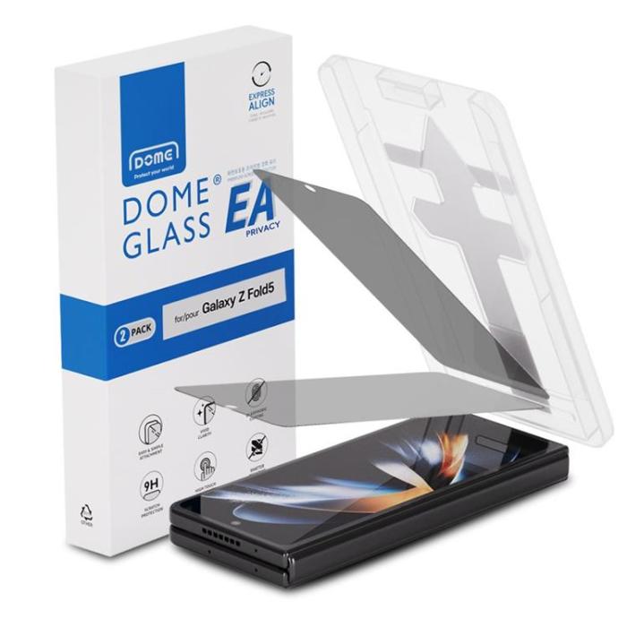 Whitestone - Whitestone Galaxy Z Fold 5 Härdat Glas Skärmskydd Privacy