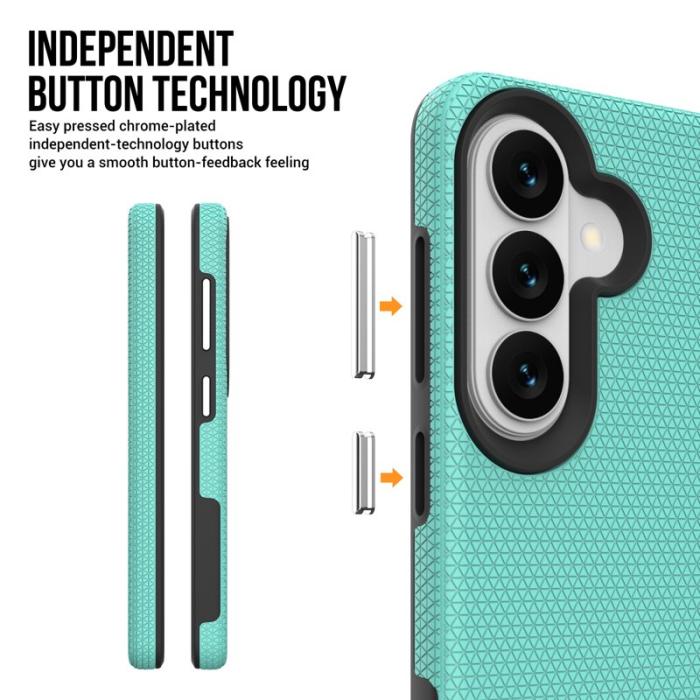 OEM - Mobilskal för Samsung Galaxy S26 Magnetiskt Shockproof TPU + PC - Mintgrön