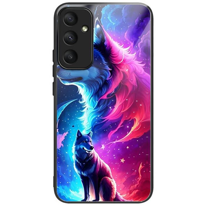 OEM - Mobilskal för Samsung Galaxy S26 Plus Mönstertryck TPU - Färgglad Varg