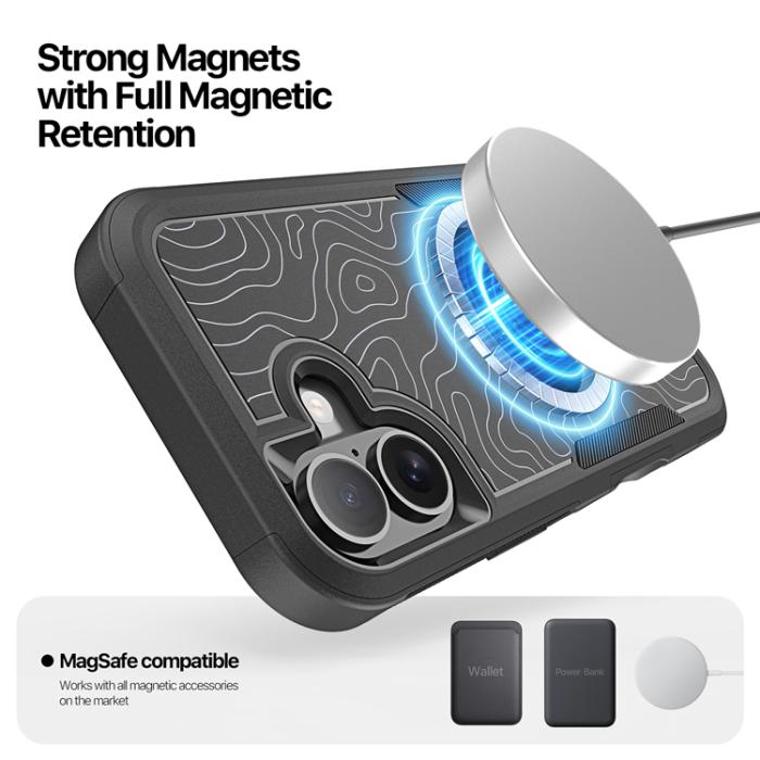 Dux Ducis - Dux Ducis iPhone 17 Mobilskal MagSafe SHLD PC + TPU - Svart