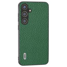 ABEEL - ABEEL Mobilskal till Samsung Galaxy S24 &Auml;kta L&auml;der och TPU - Gr&ouml;n